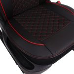 Araç Oto Koltuk Minderi | Siyah-Kırmızı Dikiş 2022