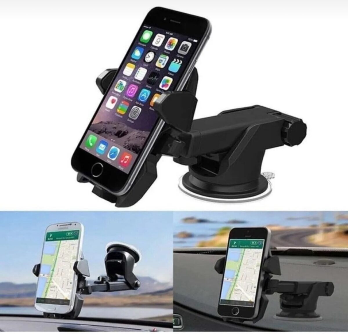 Araç içi telefon tutucu Vantozlu Telefon tutucu ,Araba telefon tutucu - Resim 1